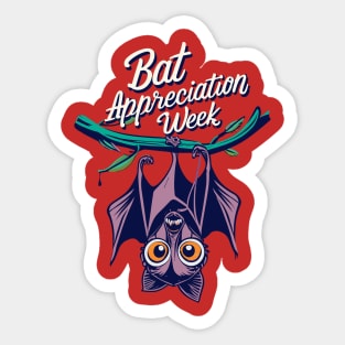 Bat Appreciation Week – October Sticker